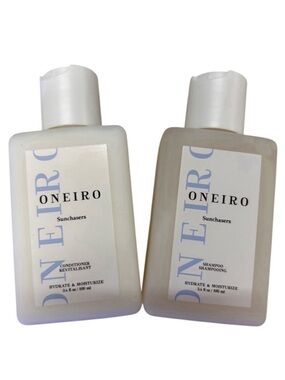 Oneiro Sunchasers Hydrate & Moisturize Shampoo & Conditioner Travel Set - NEW